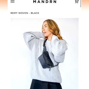 Mandrn Remy Woven - Black